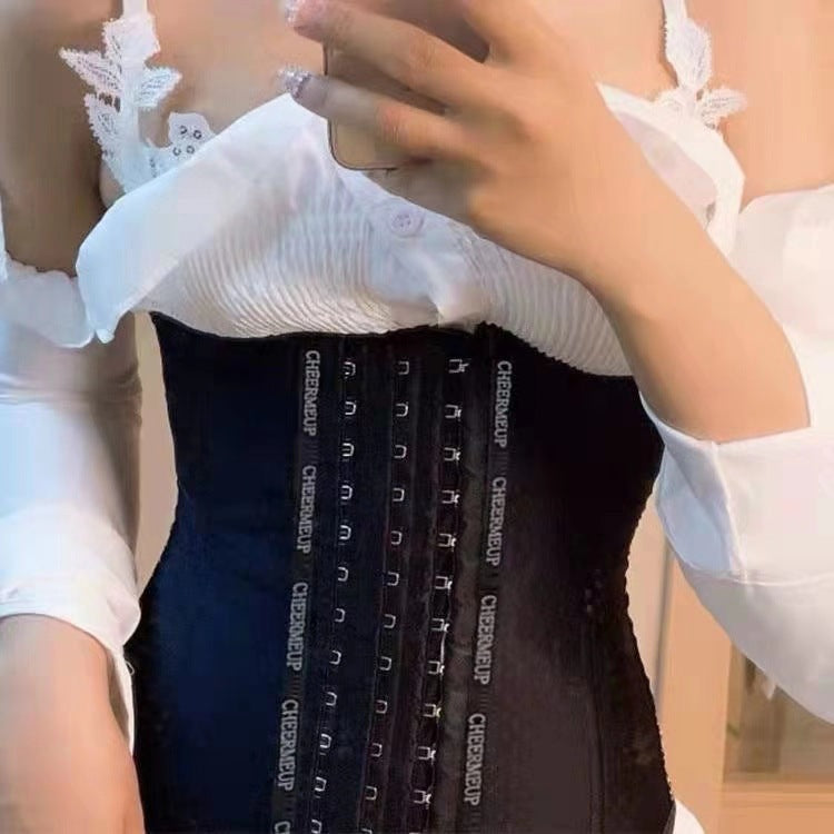 Women's Latex Girdle Belly Band Waist Seal