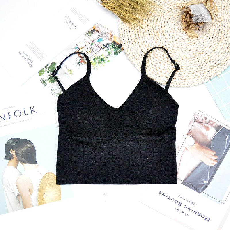 Beauty Back Sexy Large U Seamless Tube Top Without Steel Ring Sports Vest Camisole Tube Top Underwear For Women