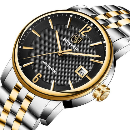 Fashion trend mechanical watch men's watch 5144 stripes