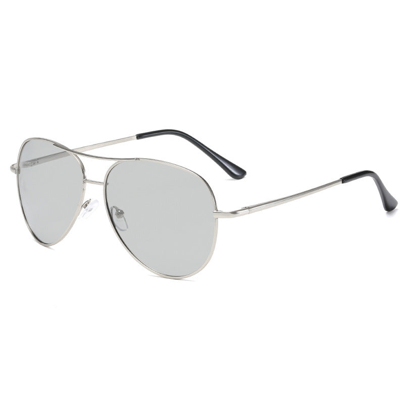 Photochromic Sunglasses Men Vintage Sun Glasses Women Male Change Color