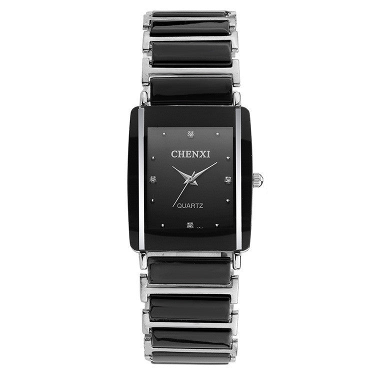 Fashion Couple Watch Square Quartz Watch