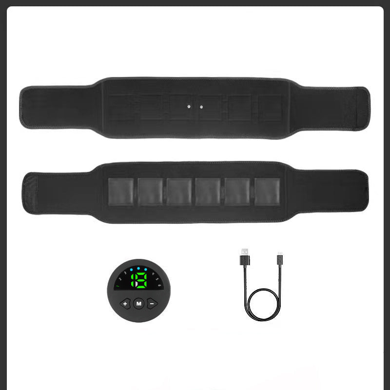 New Style Fitness Shaping Belt EMS Fitness Massage Indoor Fitness Equipment Smart Shaping Silicone Waistband Belt