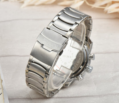 Casual fashion steel watch