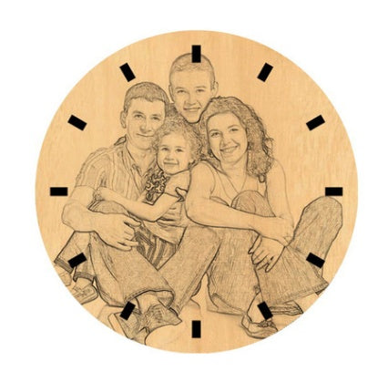 Bamboo and wooden watches with one to one pictures