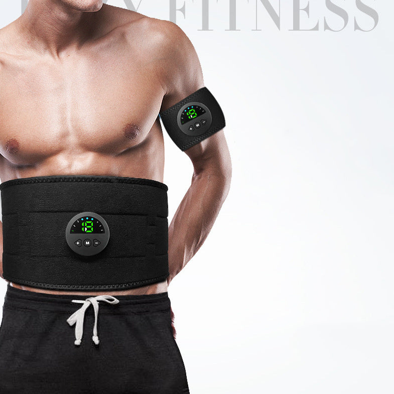 New Style Fitness Shaping Belt EMS Fitness Massage Indoor Fitness Equipment Smart Shaping Silicone Waistband Belt