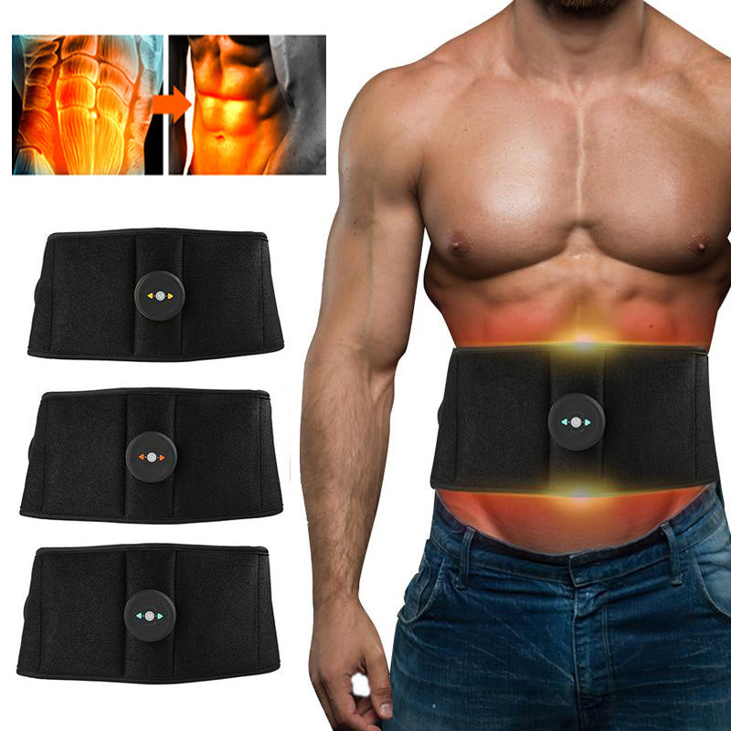 Abdominal Muscle Training Fitness Device For Men And Women Fat-reducing Smart Fat-burning Belt