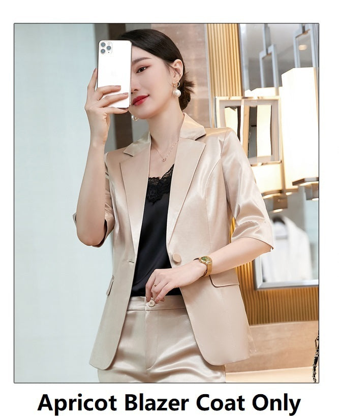 Women's Business Casual Slim Fit Suit