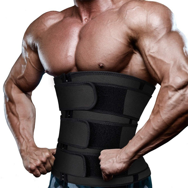 Shapewear Men's Sports Fitness Waist Belt Corset Slimming Belt