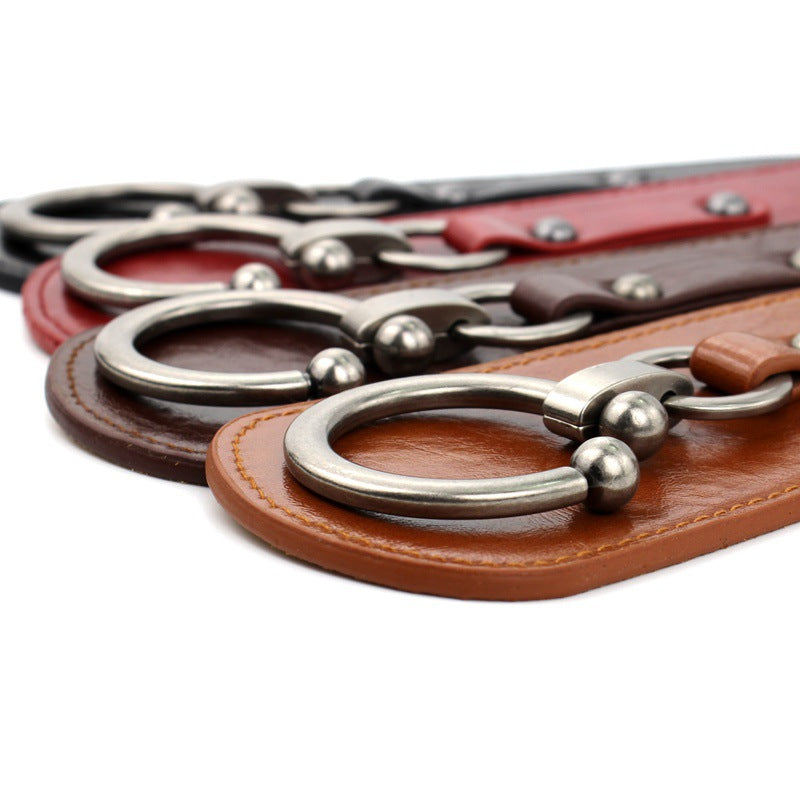 Simple All-match Women's Width Elastic Belt