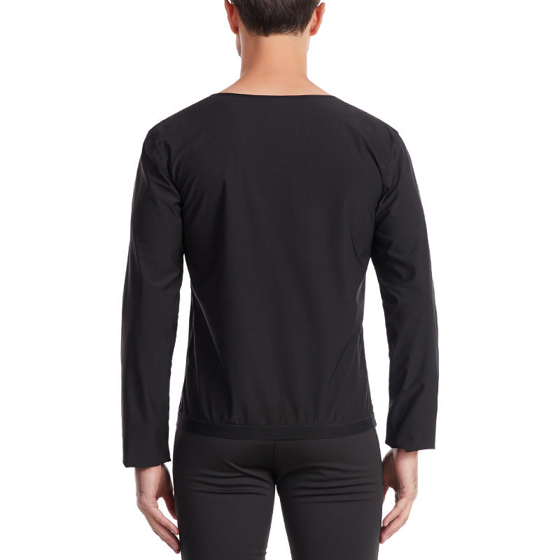 Men's Abdominal Tightening And Shaping Waistband Top