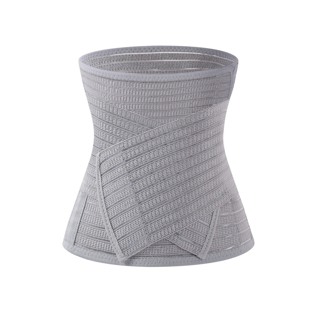 Bamboo Charcoal Fiber Powerful Belly Band Breathable Waist Shaping Belt Women