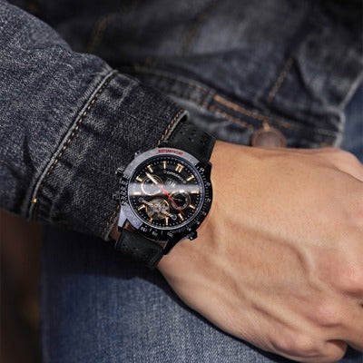 Fashion calendar mechanical watch