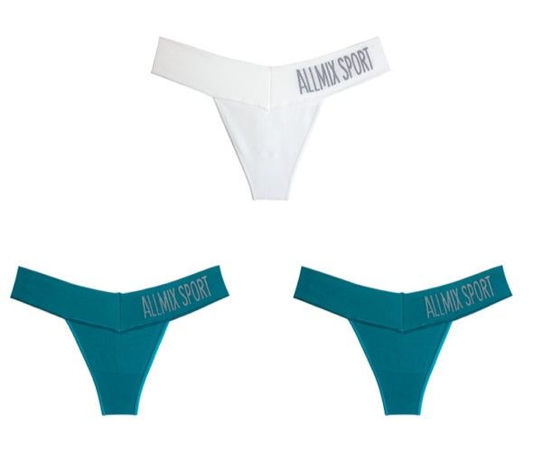 UMI King Letter Sports Traceless Deep V Wide Waist T-pants Women Sexy Hot Underwear Fitness Seamless Low Waist T-pants