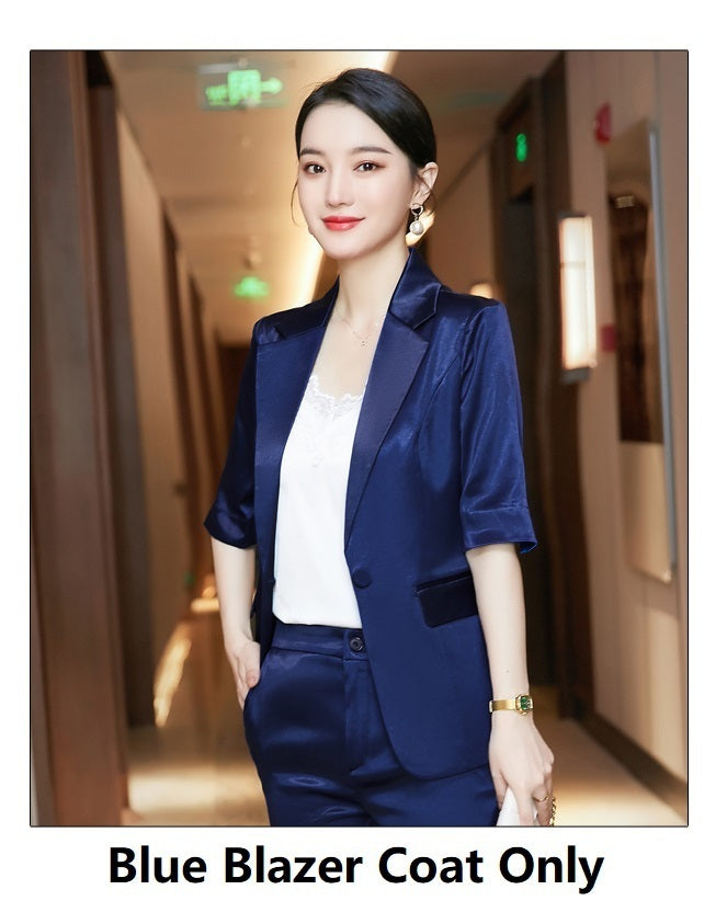 Women's Business Casual Slim Fit Suit