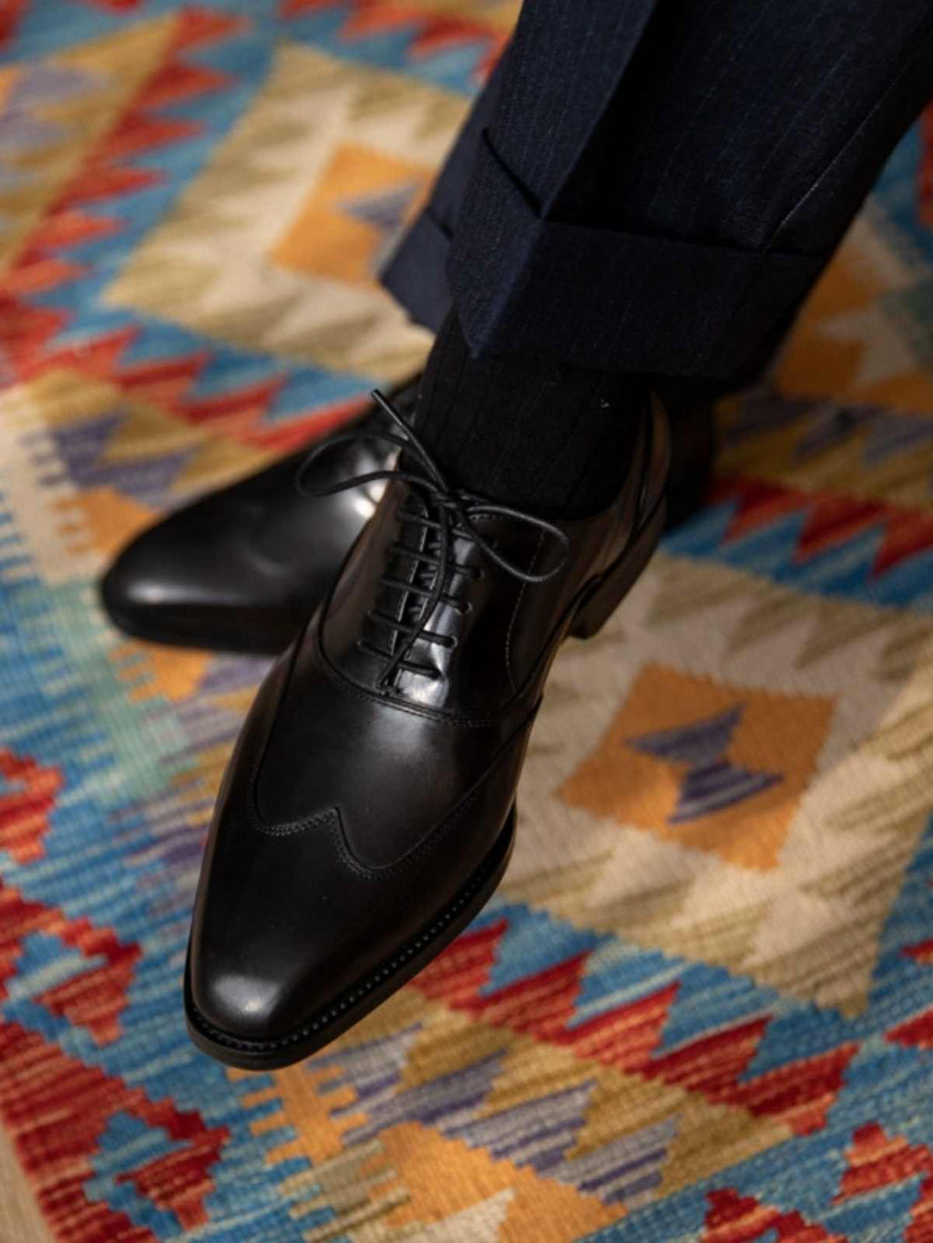 Business Formal Wear Leather Shoes Men's Brogue Shoes