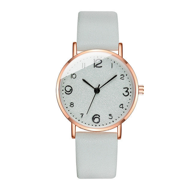 Watch Female Ins Wind Ultra-thin Ladies Small Dial Watch Korean Style Simple Temperament Multicolor Belt Ladies Watch