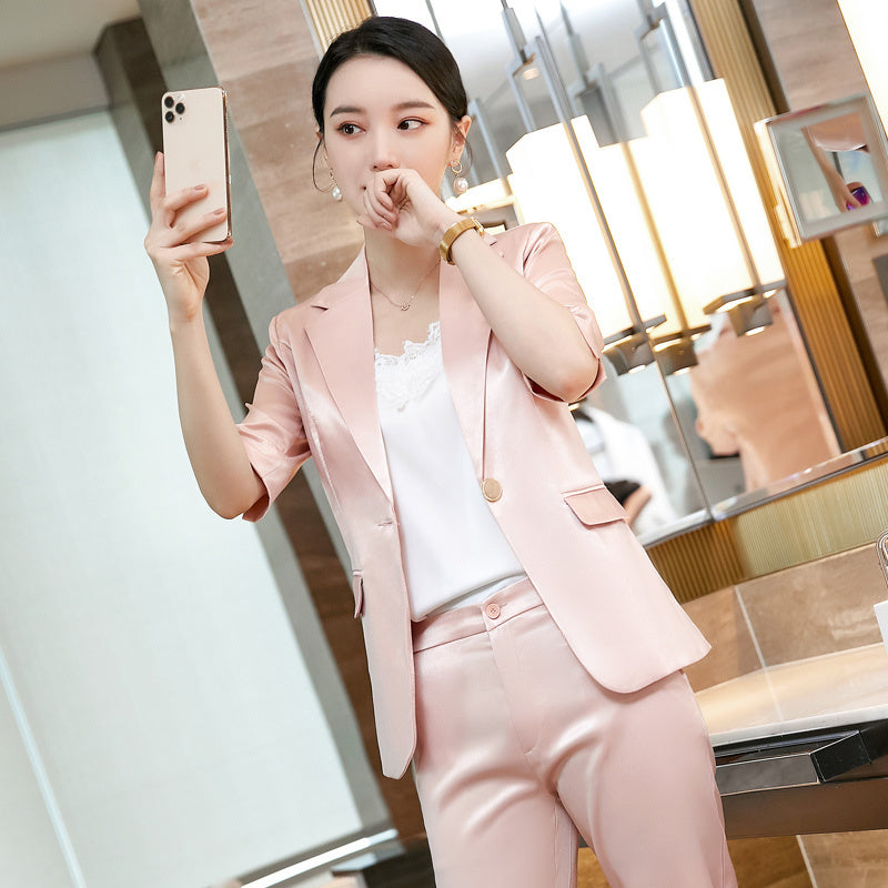 Women's Business Casual Slim Fit Suit
