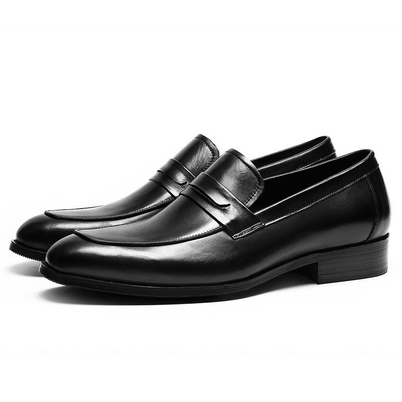 New Style Leather Shoes Men's Leather Business Suits