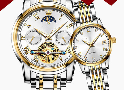 Couple's Automatic Pair Of Mechanical Watches