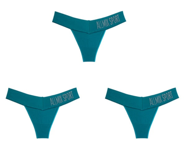 UMI King Letter Sports Traceless Deep V Wide Waist T-pants Women Sexy Hot Underwear Fitness Seamless Low Waist T-pants