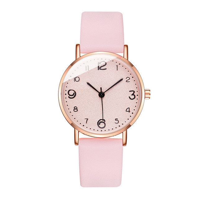 Watch Female Ins Wind Ultra-thin Ladies Small Dial Watch Korean Style Simple Temperament Multicolor Belt Ladies Watch