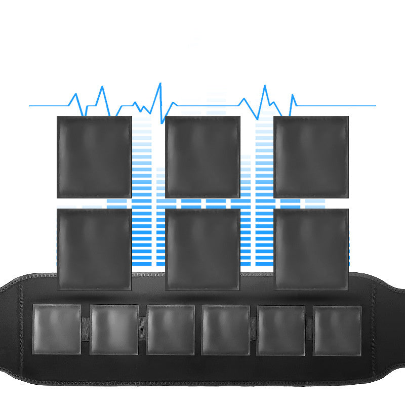 New Style Fitness Shaping Belt EMS Fitness Massage Indoor Fitness Equipment Smart Shaping Silicone Waistband Belt