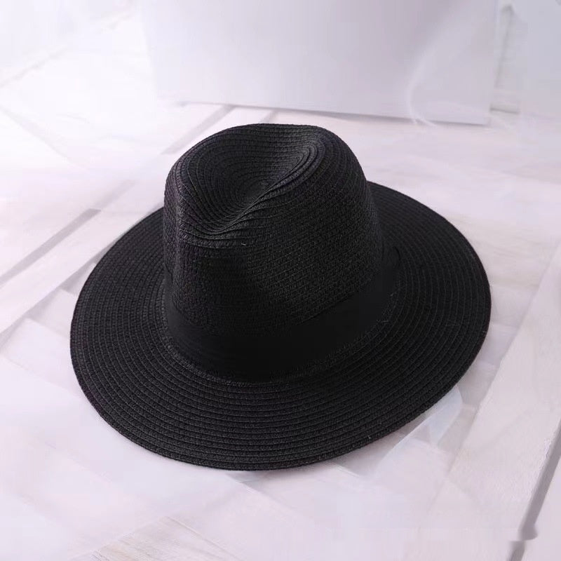 Simple Fashion European And American Style Men's UV-proof Straw Hat