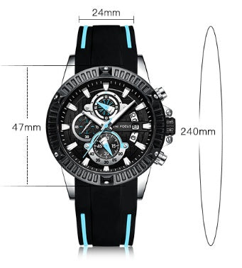 MINIFOCUS multi-function men's watch