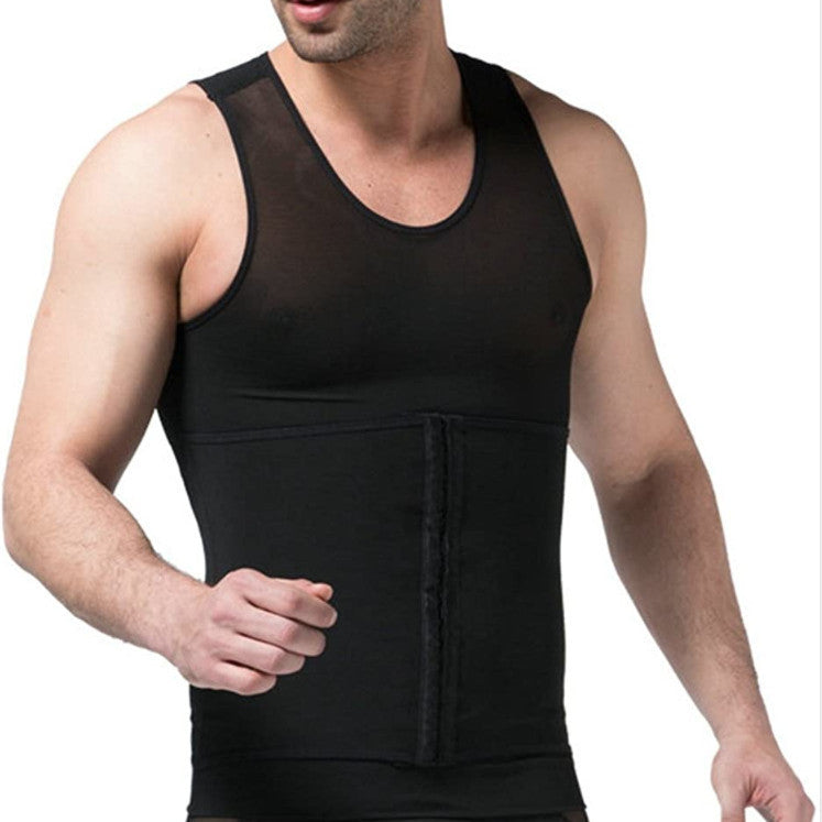 Men's Fashion Mesh Body Shaping Fitness Vest