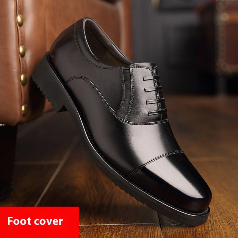 Business Formal Wear Three Section Leather Shoes