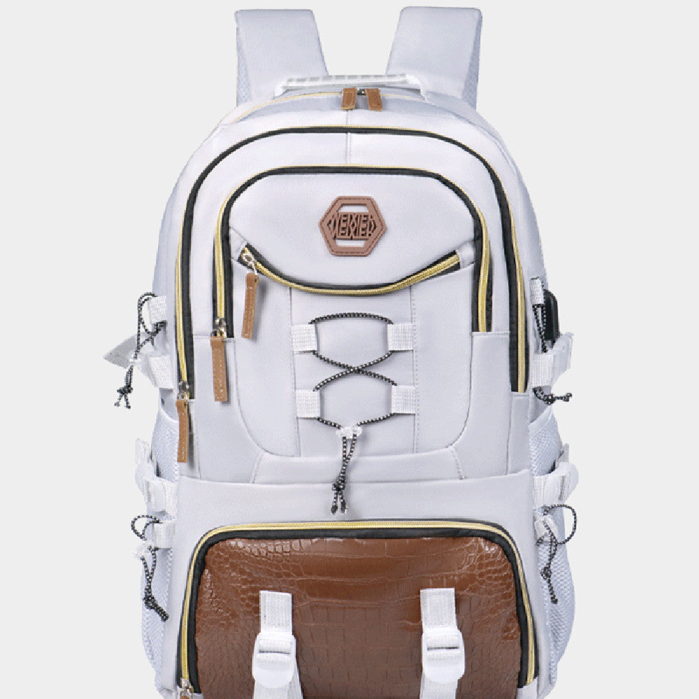 Fashion Individual Casual Oxford Cloth Backpack