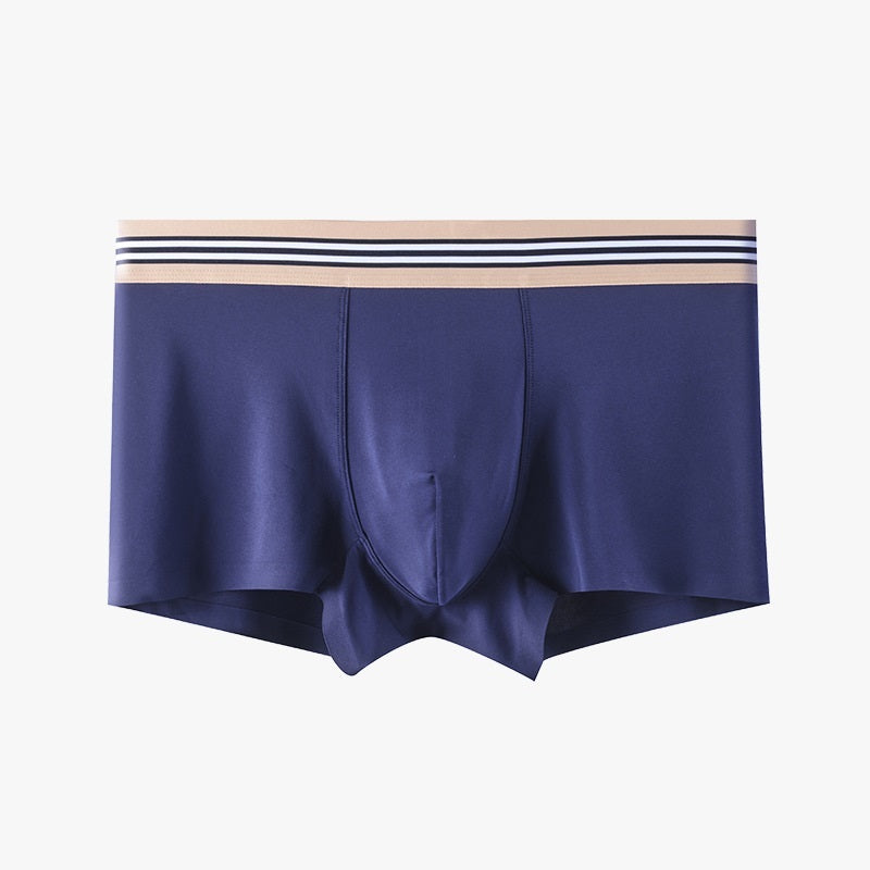 Summer Antibacterial Breathable Mid-waist Boxers Men
