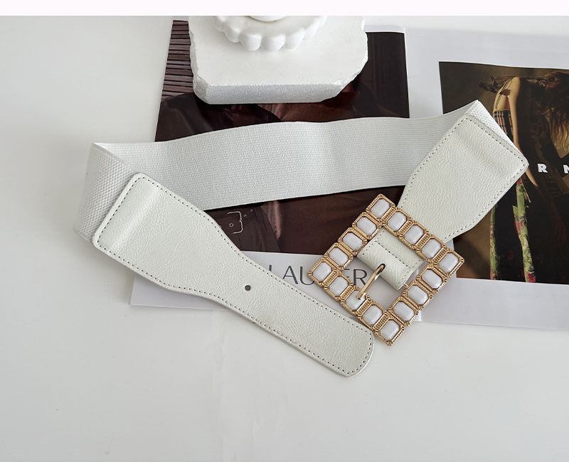 New Rhinestone Pin Buckle Belt Women