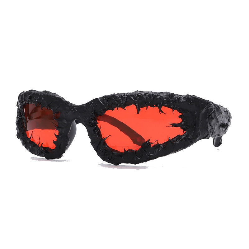 Punk Hot Girl Style Fashion Cat Eye Personality Men And Women Sun Glasses