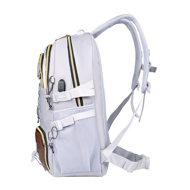 Fashion Individual Casual Oxford Cloth Backpack