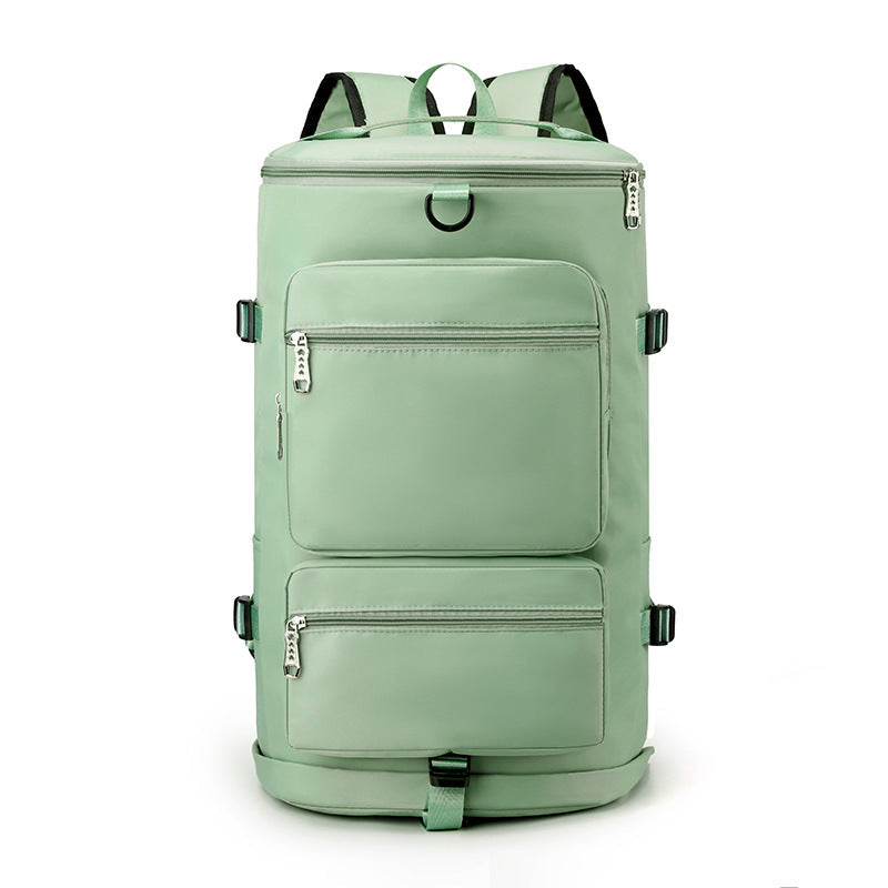 Men's And Women's Large Capacity Dry Wet Separation Fitness Backpack Short-distance Luggage Bag