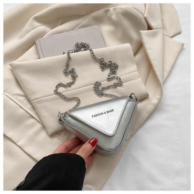 Daily Western Style Small Triangle Bag Crossbody Bag