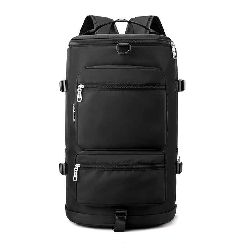 Men's And Women's Large Capacity Dry Wet Separation Fitness Backpack Short-distance Luggage Bag