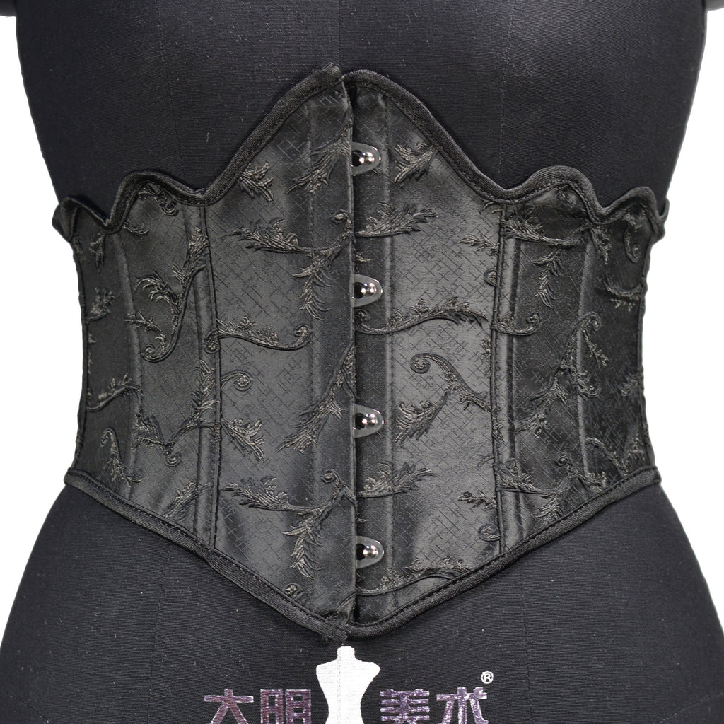 Embossed Jacquard 14 Bone Waistband Waist Seal