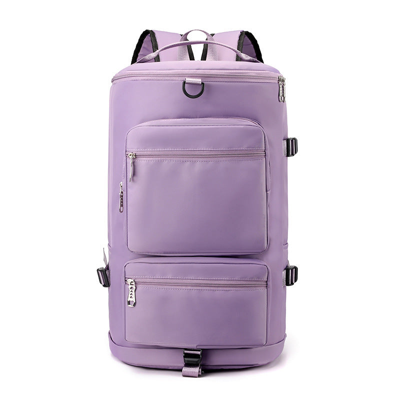 Men's And Women's Large Capacity Dry Wet Separation Fitness Backpack Short-distance Luggage Bag