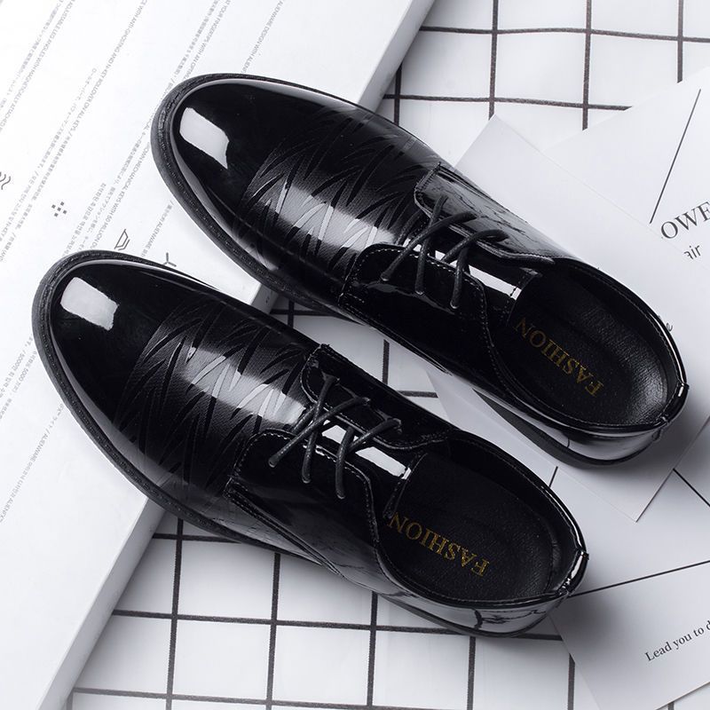 Business Formal Wear Men's British Casual Leather Shoes