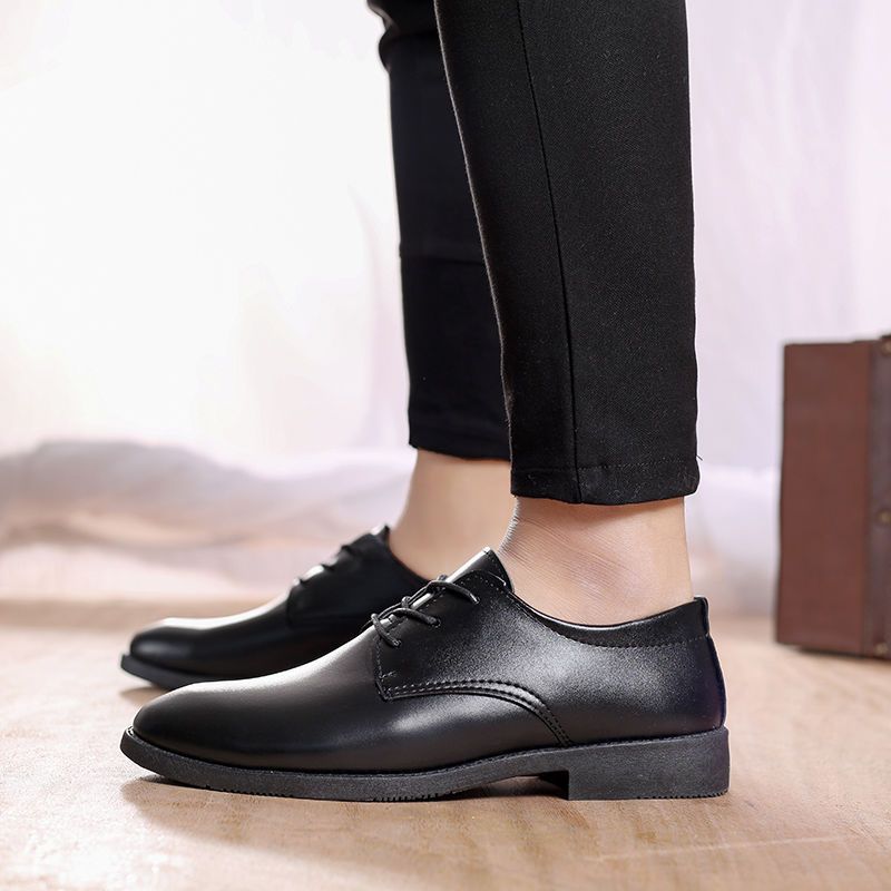 Business Formal Wear Men's British Casual Leather Shoes