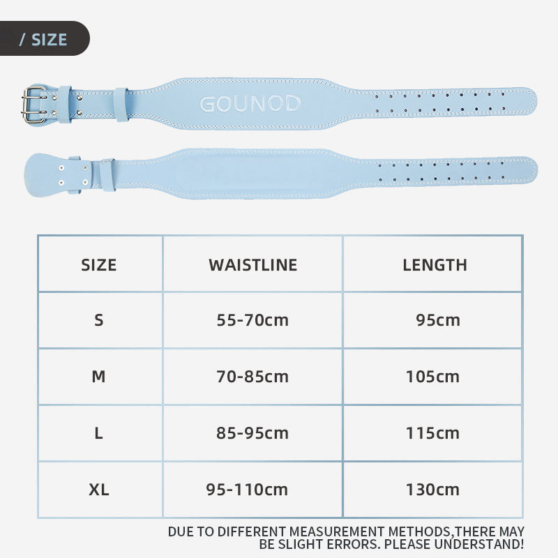 PU Sports Fitness Protection Waist Supporter