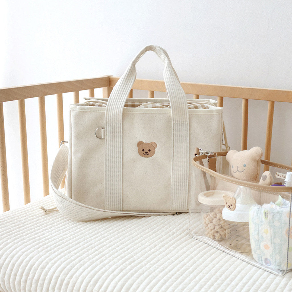 Drawstring Multifunctional Canvas Crossbody Shoulder Bag