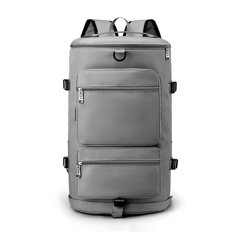 Men's And Women's Large Capacity Dry Wet Separation Fitness Backpack Short-distance Luggage Bag