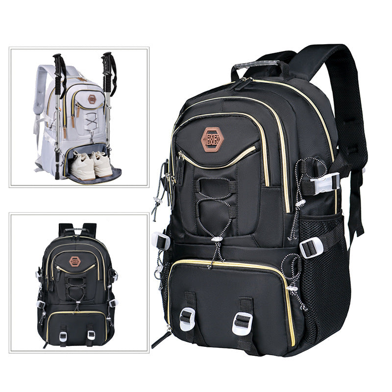 Fashion Individual Casual Oxford Cloth Backpack