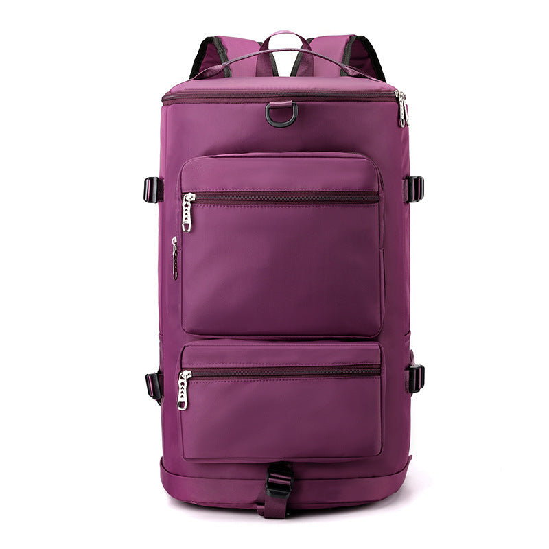 Men's And Women's Large Capacity Dry Wet Separation Fitness Backpack Short-distance Luggage Bag