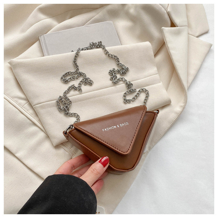 Daily Western Style Small Triangle Bag Crossbody Bag