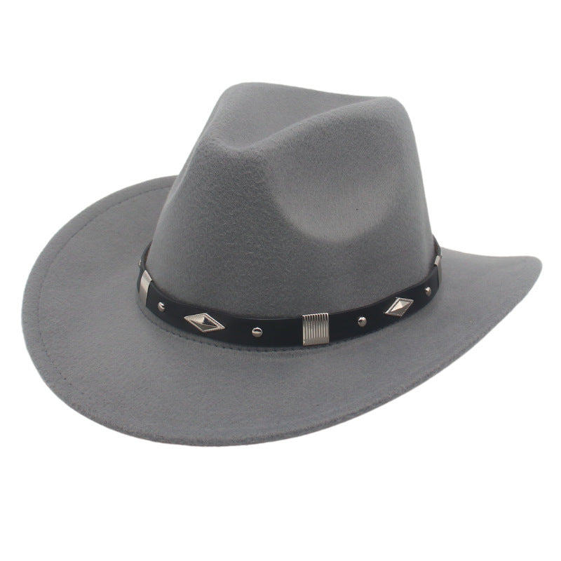 Autumn And Winter Curved Edge Denim European And American Style Curved Edge Hat