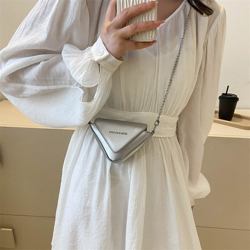 Daily Western Style Small Triangle Bag Crossbody Bag
